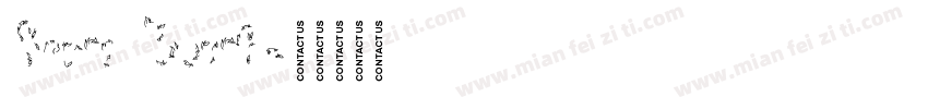 Sensa Brush字体转换